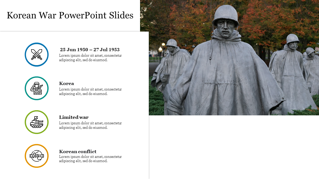 Korean War PowerPoint Slides